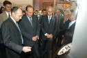 Photo : Inauguration du Salon de l'Automobile: stand Michelin